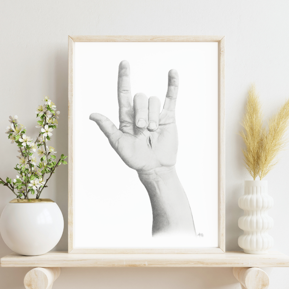 First. Love. Physical Print